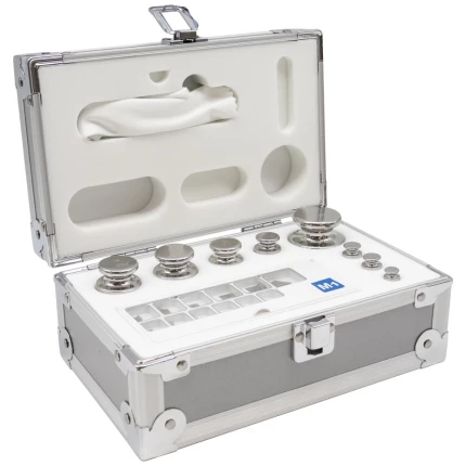 Kalibreringslodder OIML kl.M1 sæt 1mg-200g, 23stk Kalibreringslodder OIML kl.M1 sæt 1mg-200g, 23stk