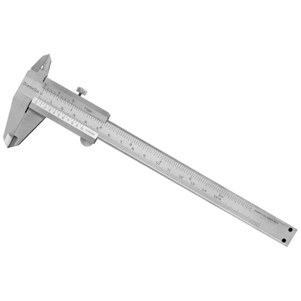 Skydelære alm 0-100mm×0,05/skruelås Skydelære alm 0-100mm×0,05/skruelås