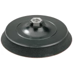 Gummibagskive/polérstøtteplade m/velcro 150mm×M14 Gummibagskive/polérstøtteplade m/velcro 150mm×M14