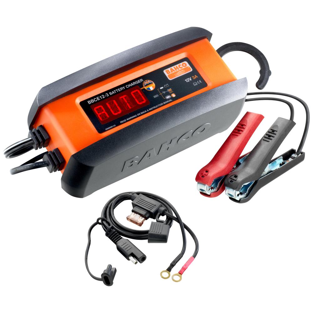 Batterioplader/vedligeholdopl. 12V/3A BBCE12-3 Batterioplader/vedligeholdopl. 12V/3A BBCE12-3