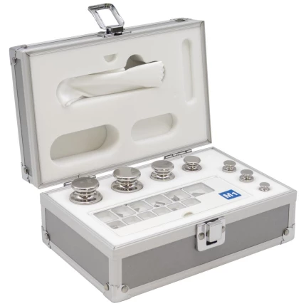 Kalibreringslodder OIML kl.M1 sæt 1mg-200g, 23stk Kalibreringslodder OIML kl.M1 sæt 1mg-200g, 23stk