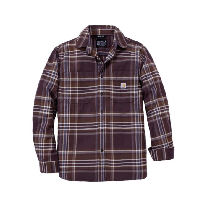Carhartt skovmandsskjorte dark sephia str. S