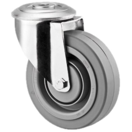 Drejehjul 3470 UFP 125 P30-13 grå