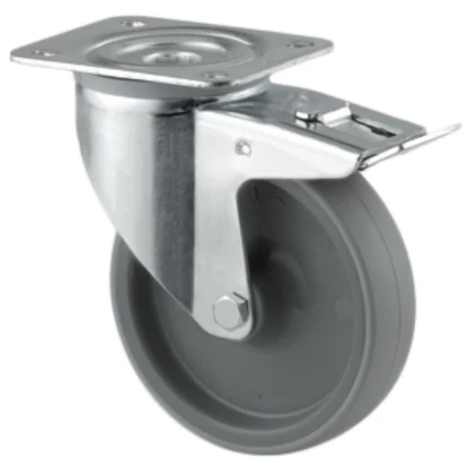 Drejehjul m/brem.3477 PJR 160 P63 Drejehjul m/brem.3477 PJR 160 P63