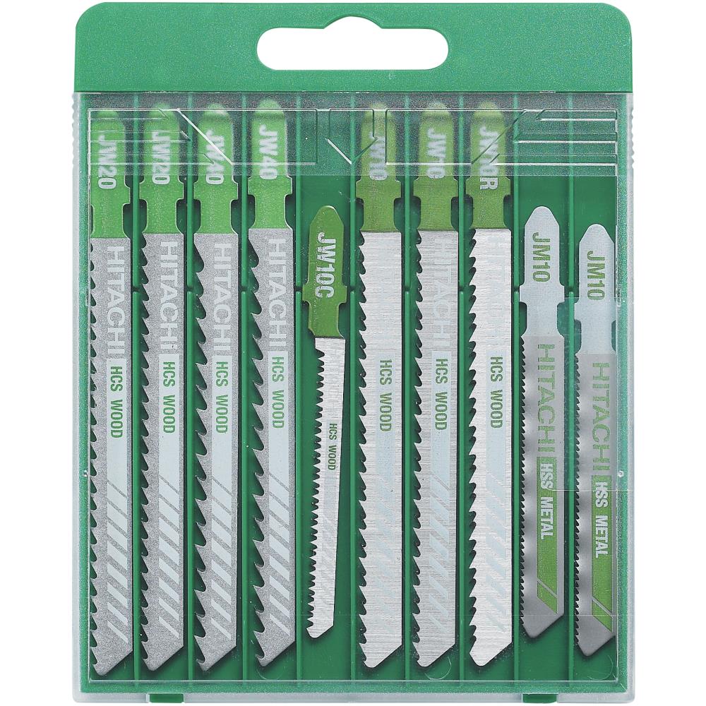 Hitachi Stiksavklinge sortiment 10 stk Hitachi Stiksavklinge sortiment 10 stk