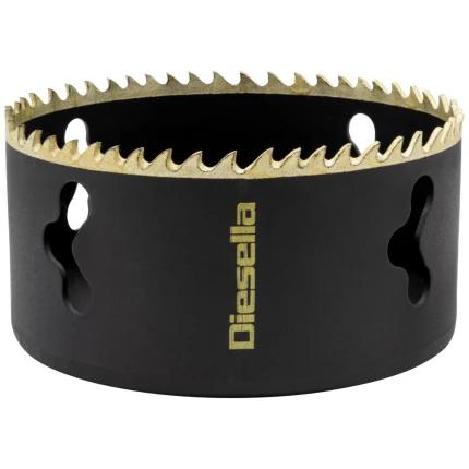 Hulsav HSS-Co8 M42 bimetal sort/guld 89mm Hulsav HSS-Co8 M42 bimetal sort/guld 89mm