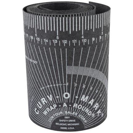 Curv-O-Mark WrapAround 177B sort XL f/4-12″ rør