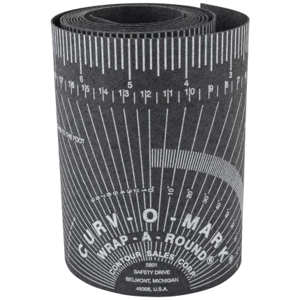 Curv-O-Mark WrapAround 177B sort XL f/4-12″ rør