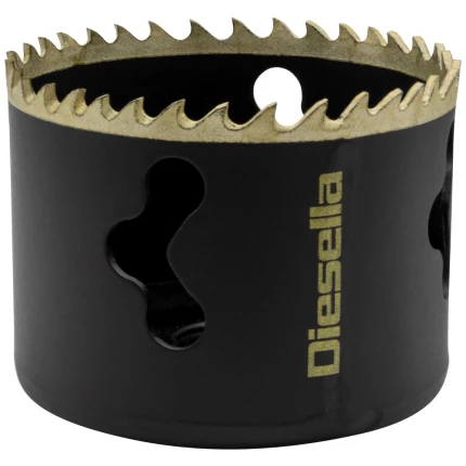 Hulsav HSS-Co8 M42 bimetal sort/guld 74mm Hulsav HSS-Co8 M42 bimetal sort/guld 74mm