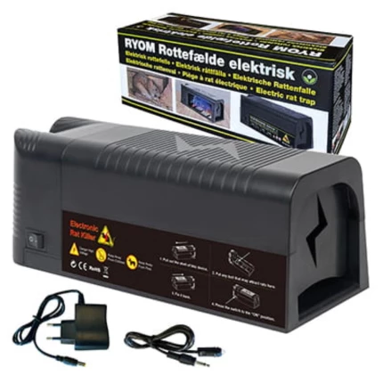 Rottefælde elekt. incl adapter