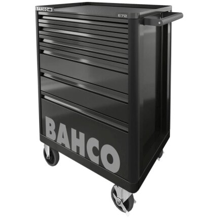 Værktøjsvogn 1472K6BLACK m/6 skuffer, sort RAL9005