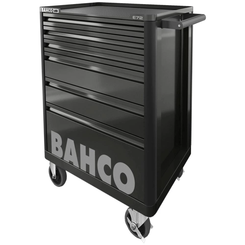 Værktøjsvogn 1472K6BLACK m/6 skuffer, sort RAL9005 Værktøjsvogn 1472K6BLACK m/6 skuffer, sort RAL9005