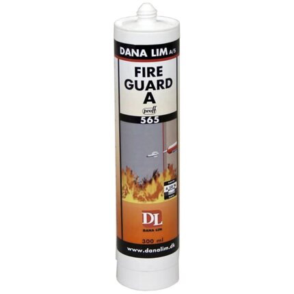 Fire Guard A 565 akrylfugemasse hvid 300ml