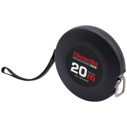 Båndmål stål 10mm kl.II, lukket kassette