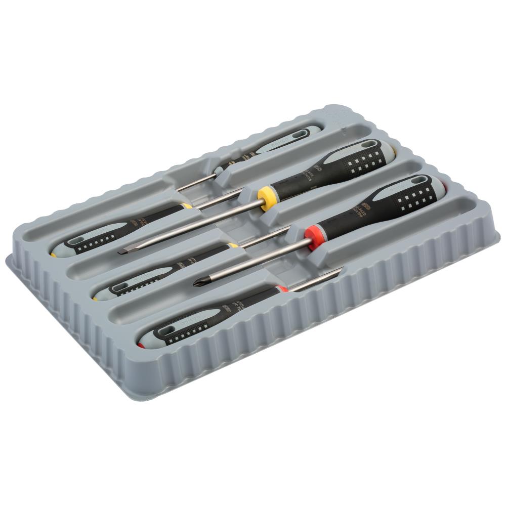 Bahco Ergo skruetrækkersæt BE-9881 6 dele Bahco Ergo skruetrækkersæt BE-9881 6 dele