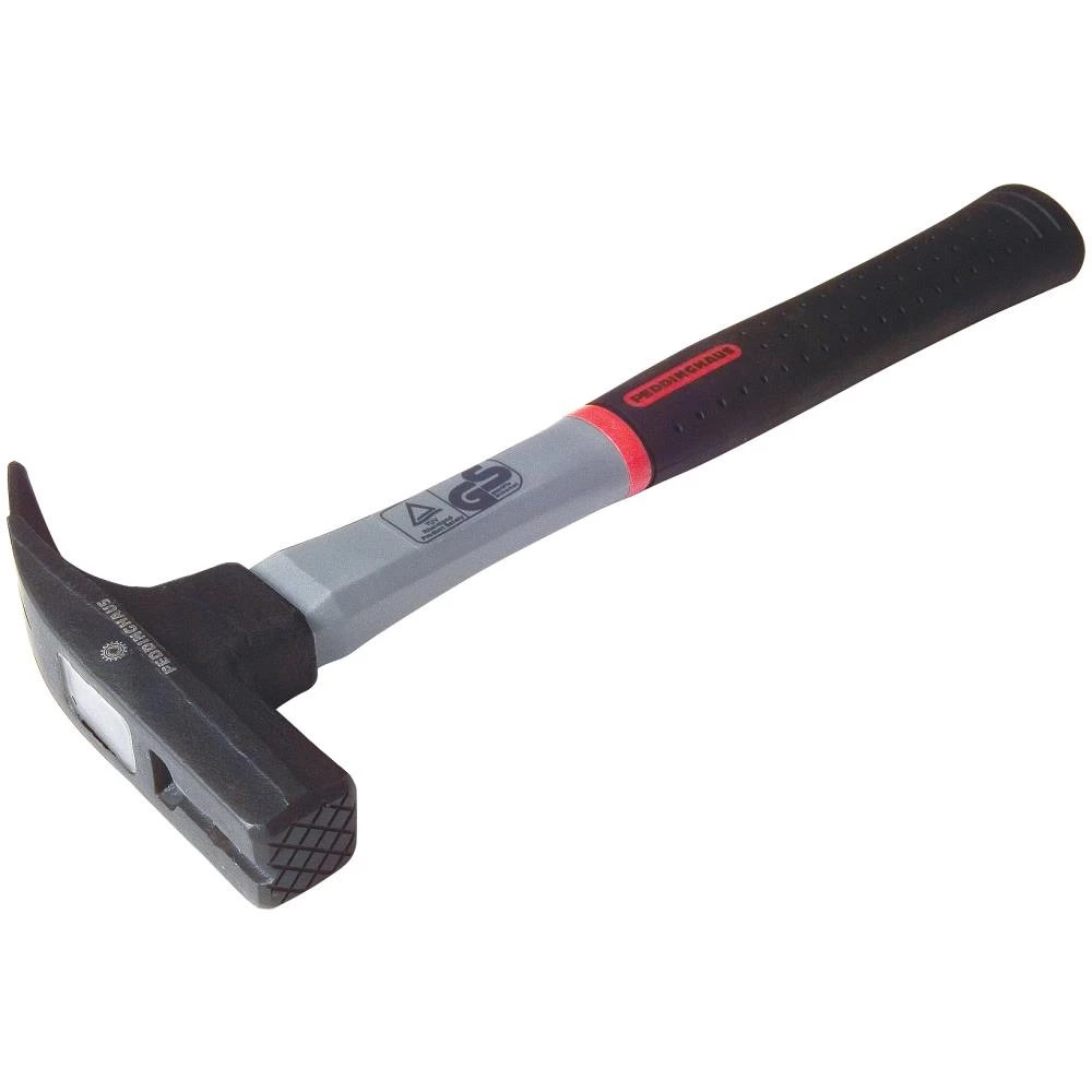 Lægtehammer glasfiber m/magnet 600 g Lægtehammer glasfiber m/magnet 600 g