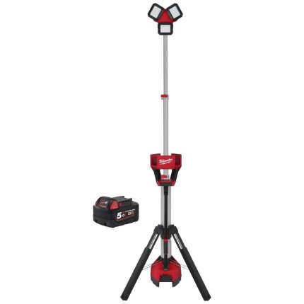 Sampak M18: Arbejdslampe HOSALC-0 + batteri B5