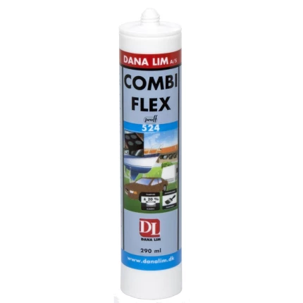 Combi flex 524 MS-polymer fugemasse grå 290 ml