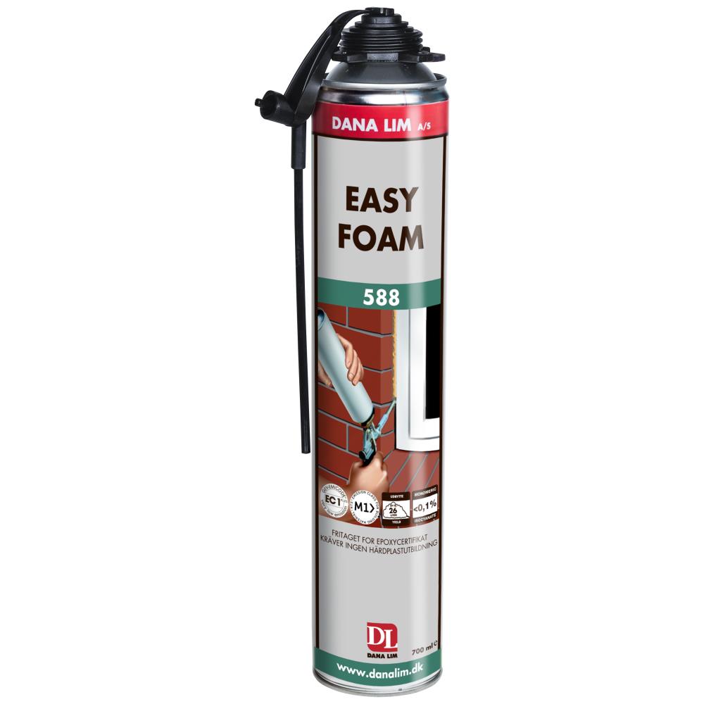 Danalim Easy Foam 588 fugeskum 700 ml Combi Danalim Easy Foam 588 fugeskum 700 ml Combi