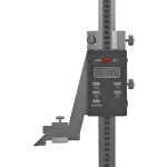 Digital højdemåler 0-1000mm