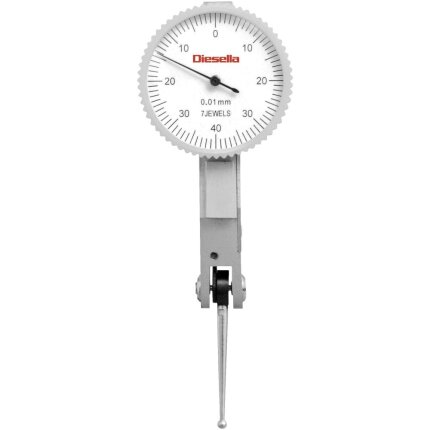 Vippeindikator 0-0,8×0,01mm vippearm 25mm