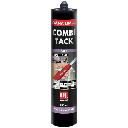 Combi Tack 547 allround fugemasse sort 290 ml
