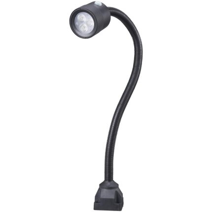 WrkPro Bravo maskinlys 530mm svanehals, 24V AC/DC