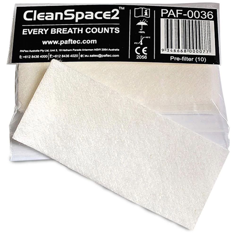 CleanSpace grovfilter, pk/10 CleanSpace grovfilter, pk/10