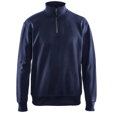 Sweatshirt 3369 half-zip sort 3XL