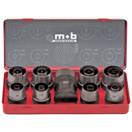 Huggepibesæt i metalkasse ø3 20 mm