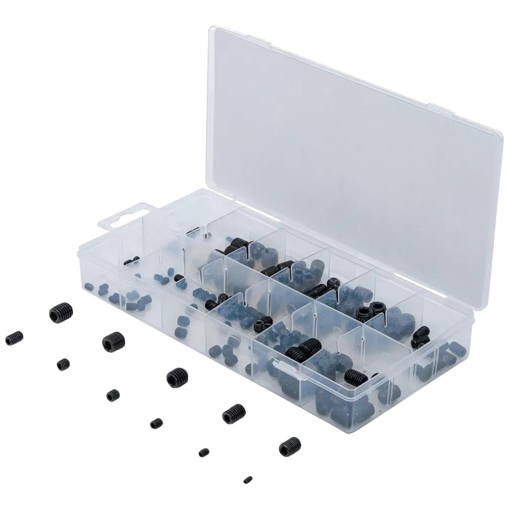 BGS pinolskruesortiment M3-M10 12 str. 160 dele BGS pinolskruesortiment M3-M10 12 str. 160 dele