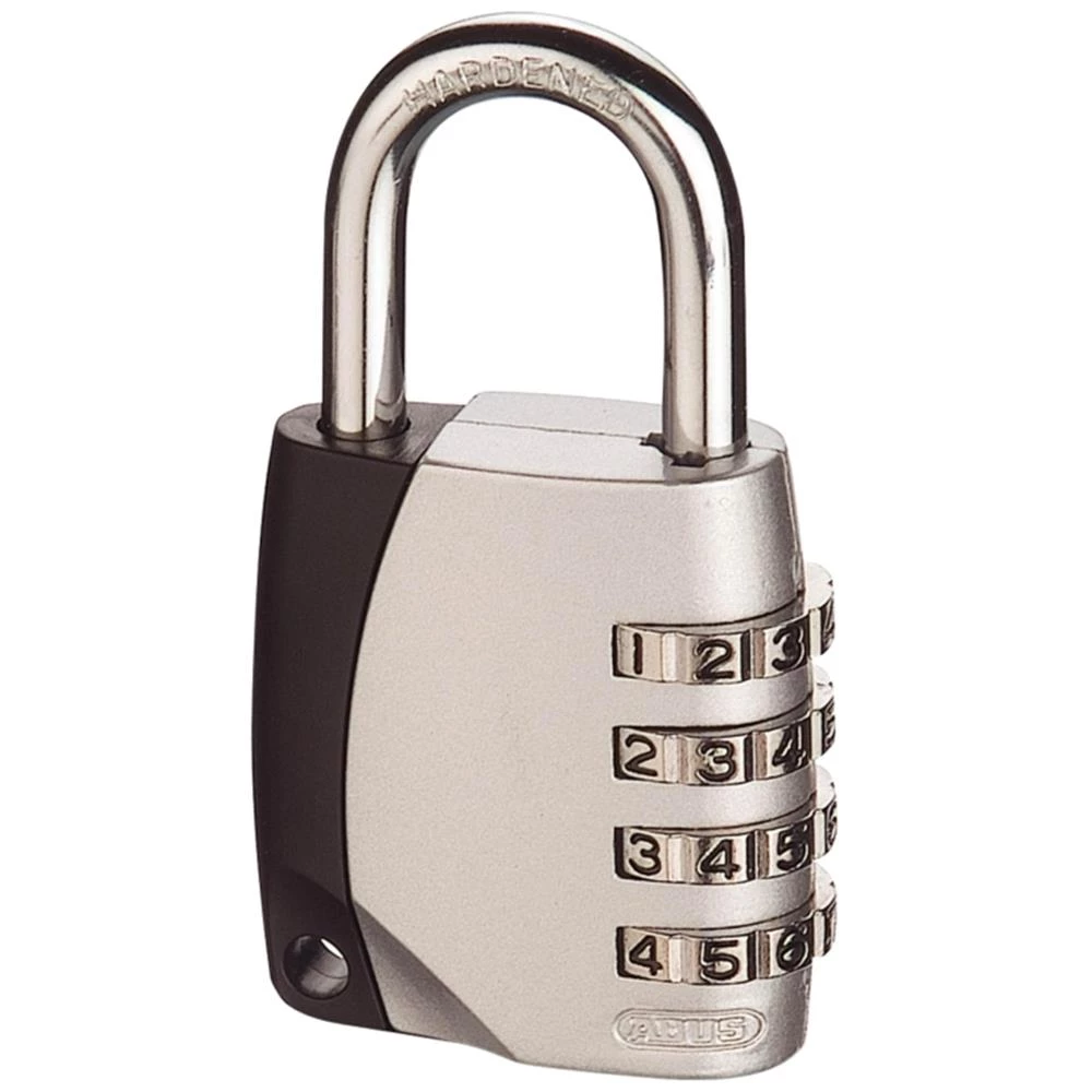 Kodehængelås 155/30 zink/stål, blister Kodehængelås 155/30 zink/stål, blister