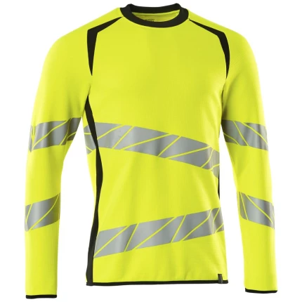 Acc.Safe sweatshirt hi-vis orange/mørk marine 5XL