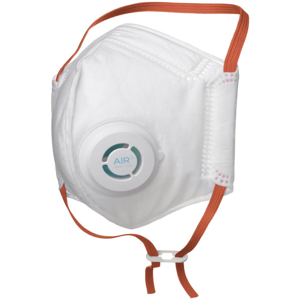 Air+ FFP2 støvmaske m/ventil, 10stk Air+ FFP2 støvmaske m/ventil, 10stk