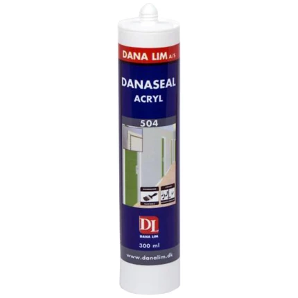 Danalim Danaseal Acryl 504 hvid 300ml