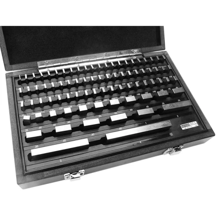 Måleklodser DIN/EN ISO3650 kl.1, sæt 87 stk