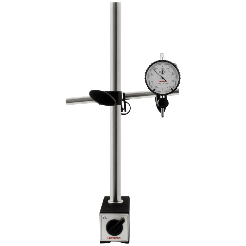 Magnetstander 130 kg ø20mm søjle lgd. 355mm Magnetstander 130 kg ø20mm søjle lgd. 355mm