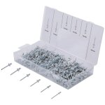 BGS blindnittesortiment alu 6,0×2,4-4,8mm 400 dele