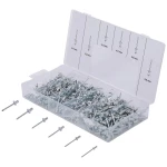 BGS blindnittesortiment alu 6,0×2,4-4,8mm 400 dele