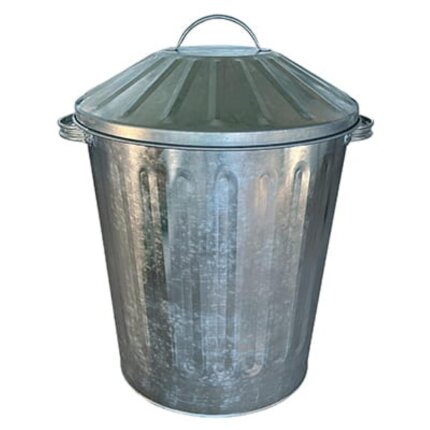 Fodertønde m/låg galv.