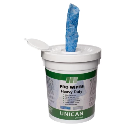 Unican Pro Wipes Heavy Duty vådservietter 90stk