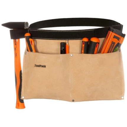 QPack 366.030 sømbælte læder