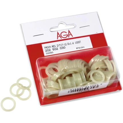 Flaskepakning luft/Ar/H2/N2 nylon 100stk