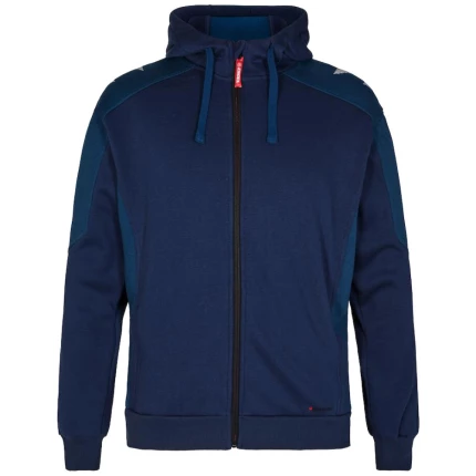 Galaxy sweatcardigan antracit/tomatrød 5XL