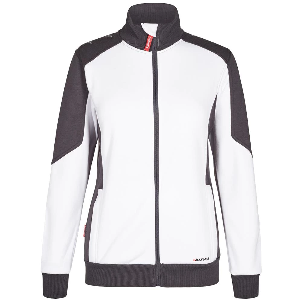 Galaxy sweatcardigan dame antracit/tomatrød 3XL Galaxy sweatcardigan dame antracit/tomatrød 3XL