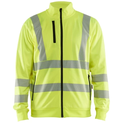 Hi-vis sweatshirt 3563 full-zip