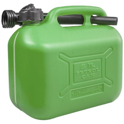 Sprehn benzindunk heavy duty, grøn plast 5ltr