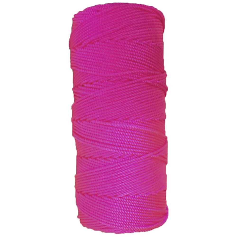 Sprehn murersnor nylon pink 6/8, 1mm×110mtr Sprehn murersnor nylon pink 6/8, 1mm×110mtr