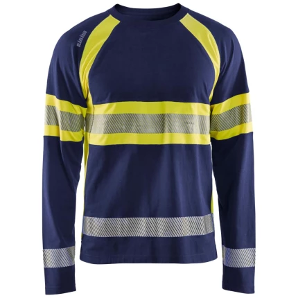 Hi-vis T-shirt 3510 lange ærmer