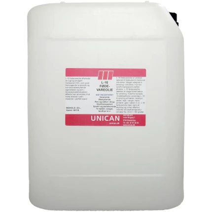 Unican L-16 fødevareolie 20ltr